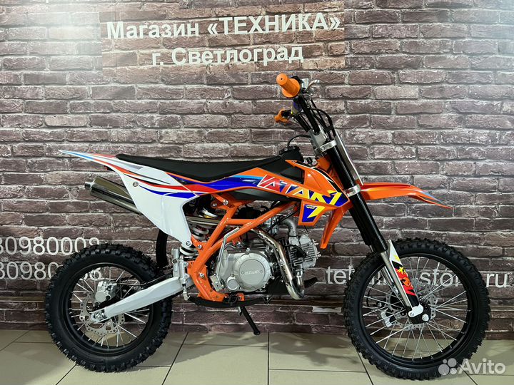 Питбайк Ataki Evolution 125em (2023 год)