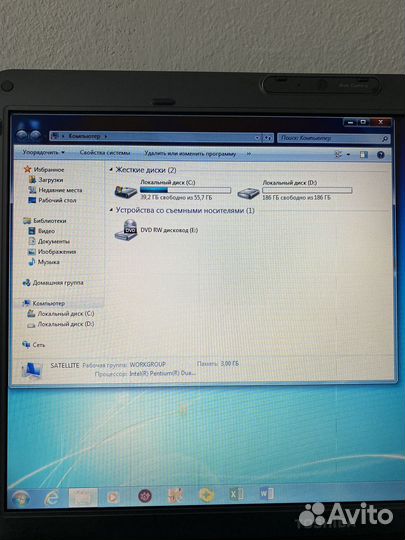 Toshiba satellite a300
