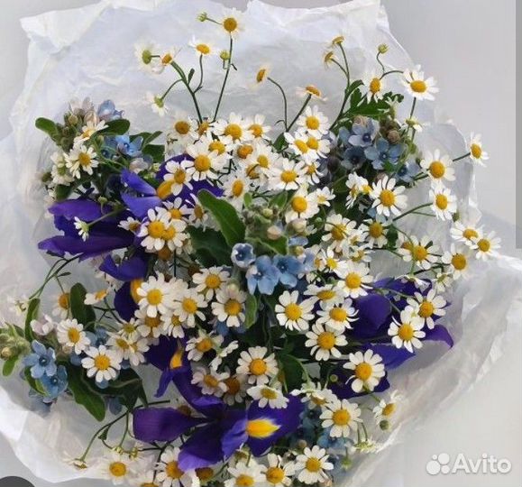 Букет из полевых цветов
