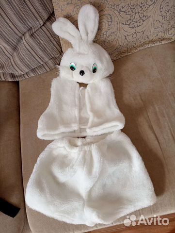Новогодний костюм зайчика