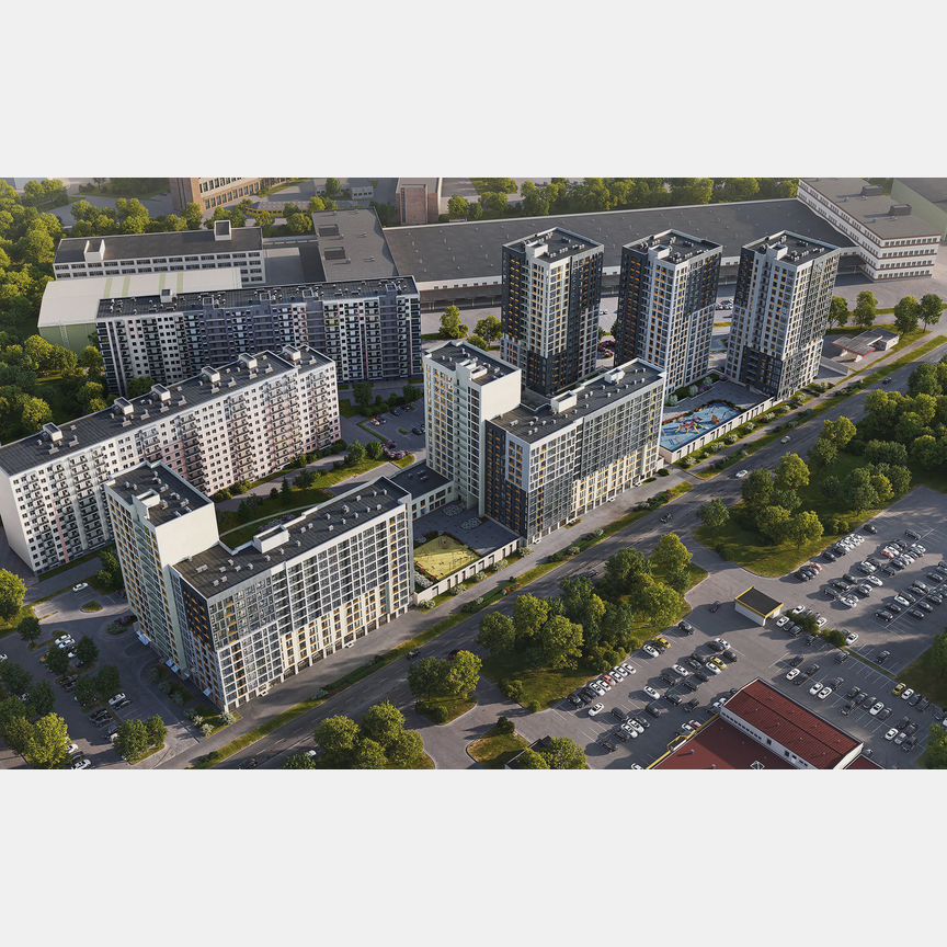 3-к. квартира, 83,4 м², 10/16 эт.