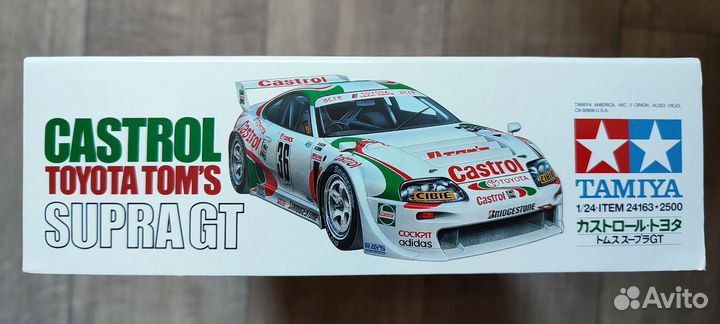 Сборная модель Tоyоta Suрrа GT Toms (Tamiya)