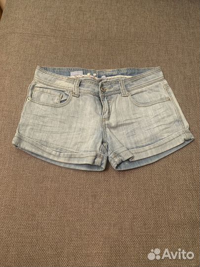 Джинсовые шорты пакетом разные р.xs-s