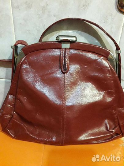 Сумки женские натуральная кожа. Винтаж 1985 год