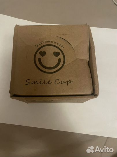 Кружка c ложкой новая