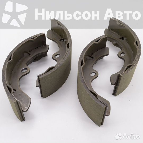 Колодки барабанные mazda, akebono