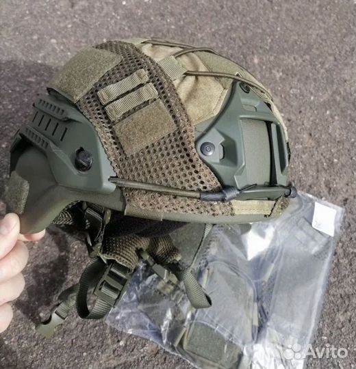 Чехол на шлем ops core мох