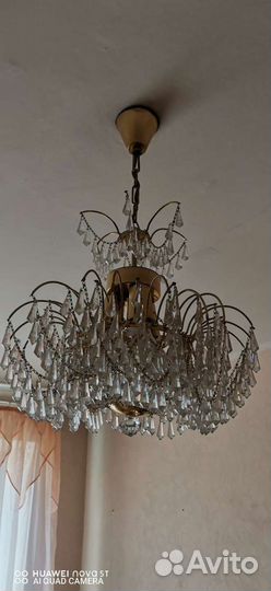 Люстра хрустальная