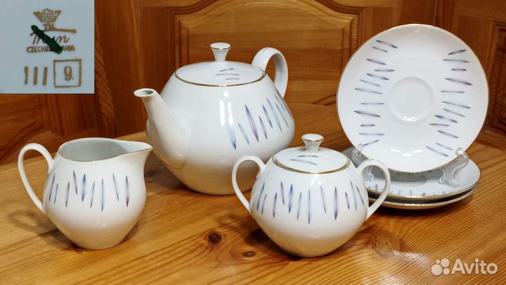 Предметы чайного сервиза Thun до 1940-го года