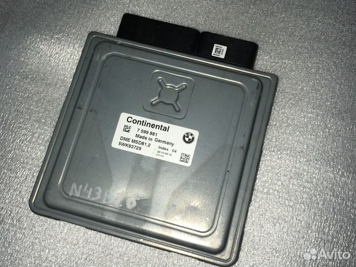 Эбу 7599881 BMW N43