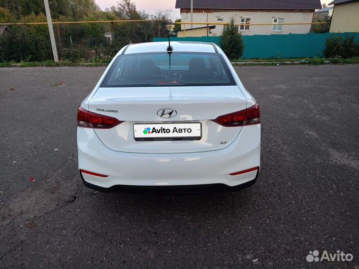 Hyundai Solaris 1.6 МТ, 2019, 95 000 км