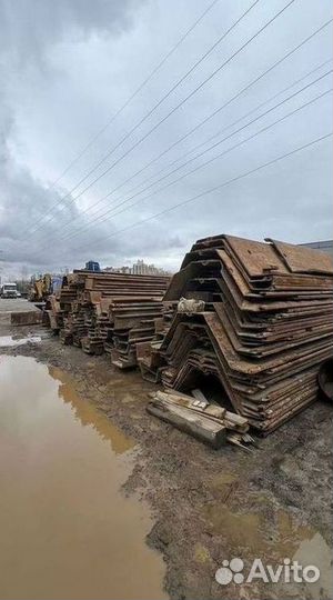 Шпунт Ларсена / аренда погружение шпунта