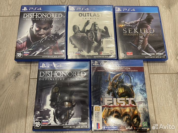 Диски ps4 playstation 4