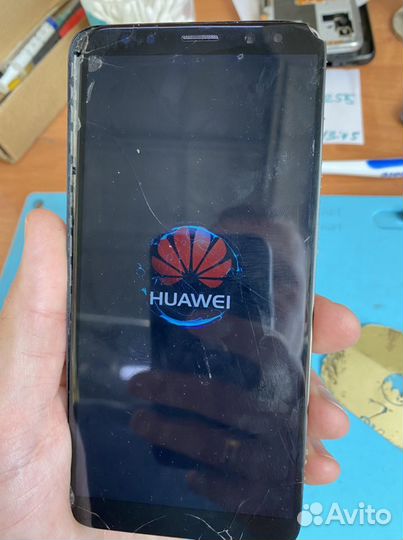 Дисплей для huawei nova 2i/ mate 10 lite (битый)