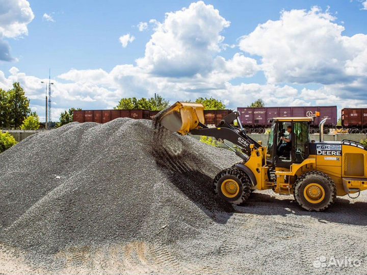 Щебень \ Песок \ Отсев гравийный крупный от трех к