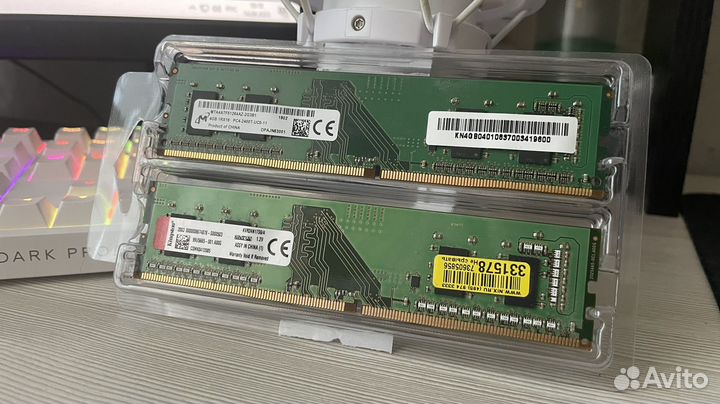 Оперативная память ddr4 8gb 2400