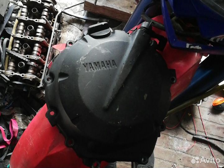 Крышка сцепления правая Yamaha Fz6 5vx