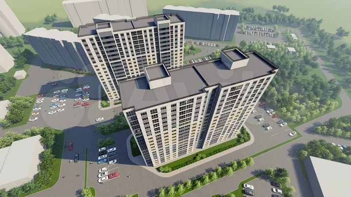 3-к. квартира, 76,6 м², 11/18 эт.