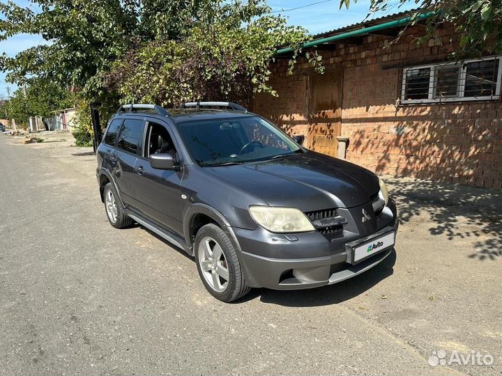 Mitsubishi Outlander 2.4 AT, 2005, 260 000 км