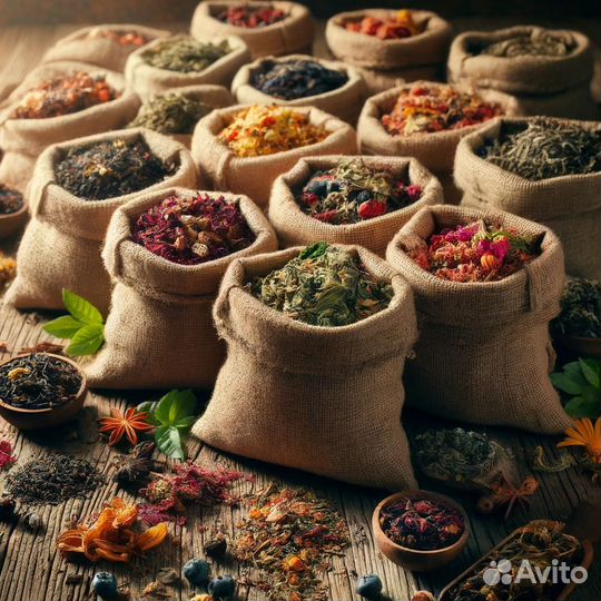 Цветочный чай на травах оптом