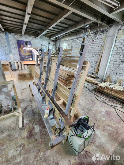 Изготовление подоконника из дуба