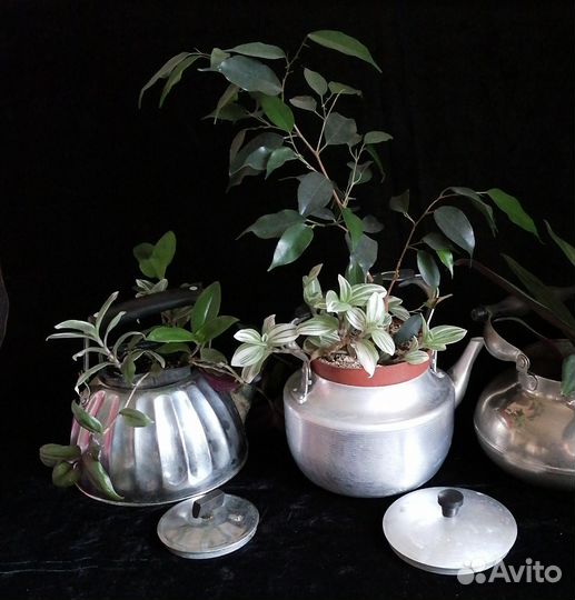 Чайник металлический СССР винтаж