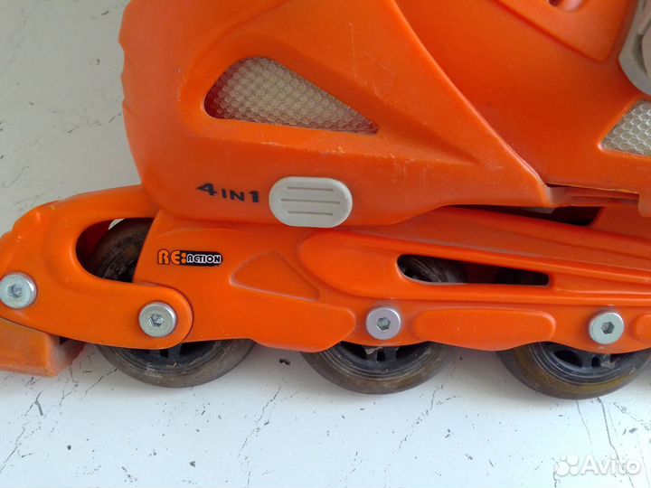 Роликовые коньки раздвижные