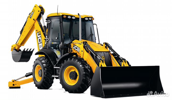 Услуги погрузчика-экскаватора JCB и вывоз мусора