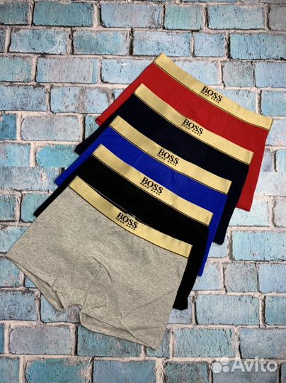 Трусы боксеры мужские Boss