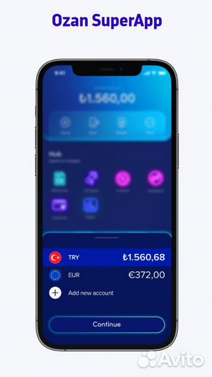 Верификация Ozan Super Plan, Лиры, Турция