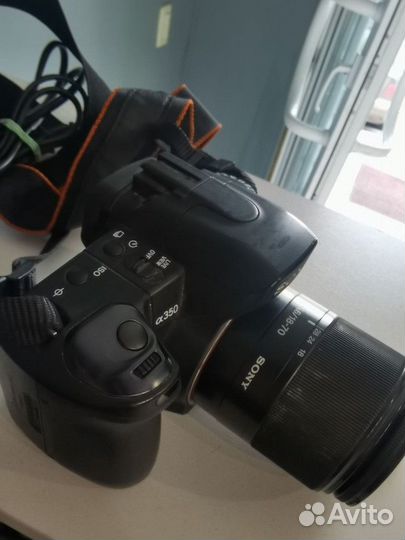 Зеркальный фотоаппарат Sony A350 Kit