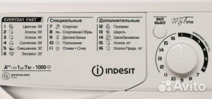 Стиральная машина с фронтальной загрузкой indesit EWD 71052 CIS