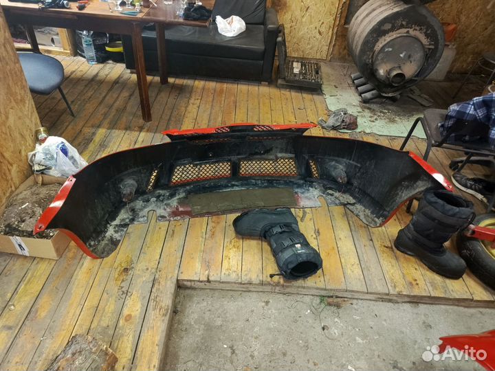 Бампер передний и задний на Chevrolet lacetti