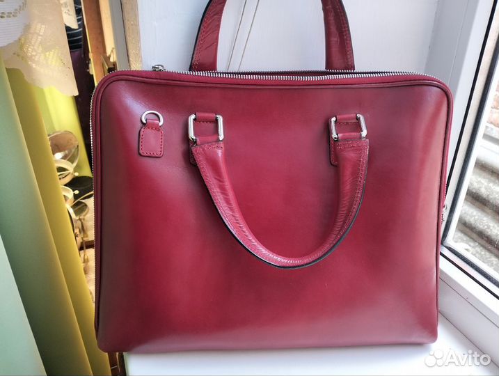 Женская Кожаная Сумка-Портфель Bottega Veneta