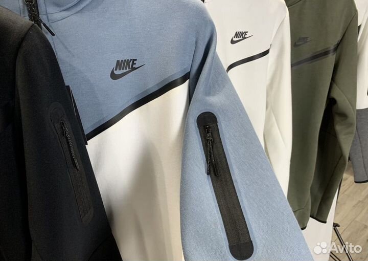 Зип худи Nike tech fleece (все цвета)