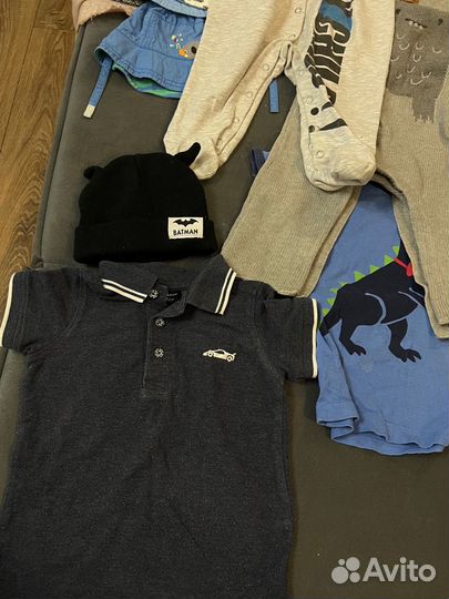 Деткие вещи пакетом 9-12
