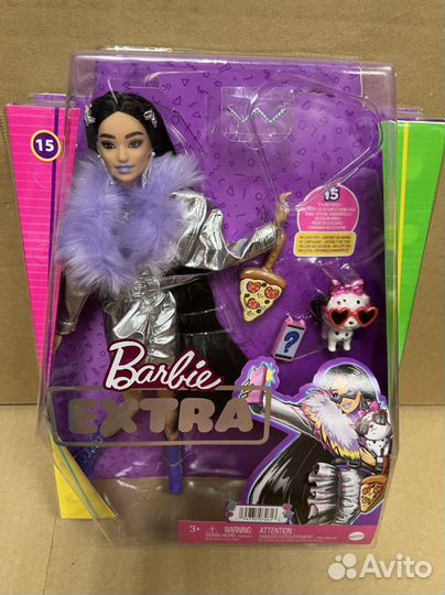 Кукла Barbie extra с черными волосами