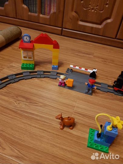 Lego Duplo железная дорога 2набора