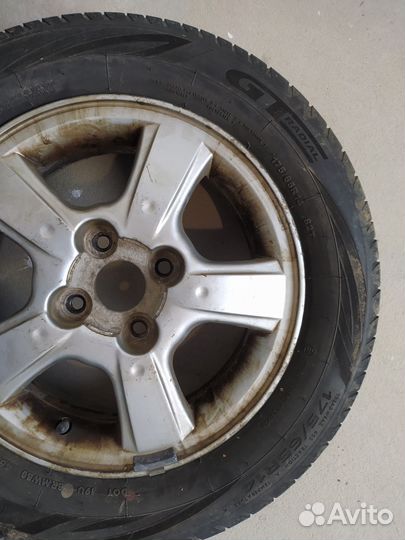 Диски Hyundai Getz R14 с резиной GT Radial