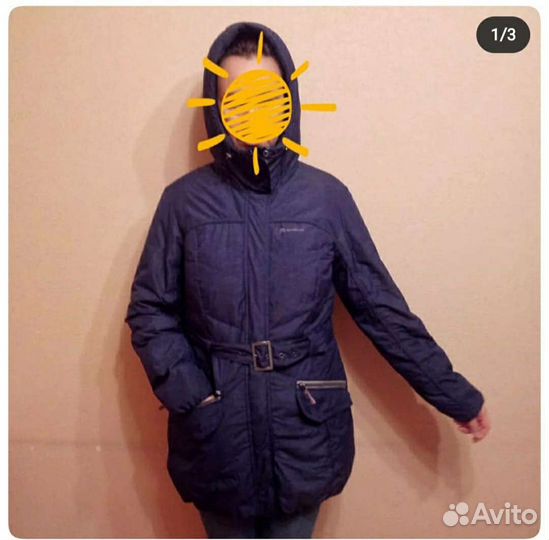 Пуховик женский