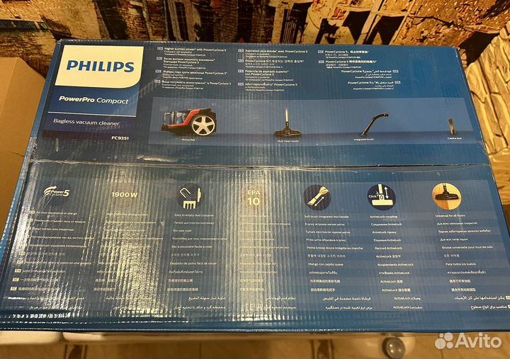 Пылесос Philips FC9351/01 новый