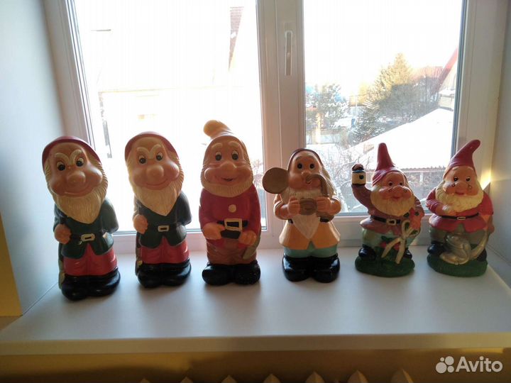Гномики 6шт