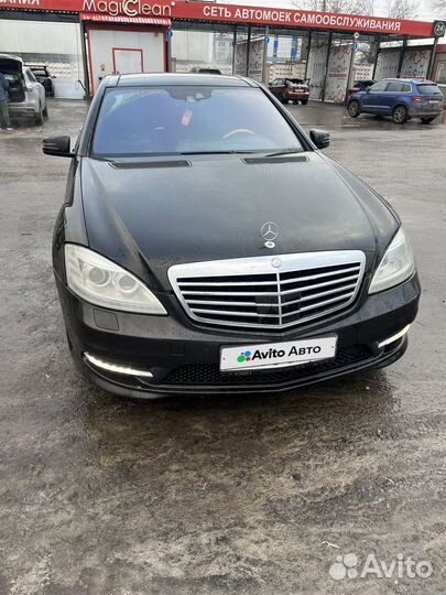 Mercedes-Benz S-класс 5.5 AT, 2010, 400 000 км