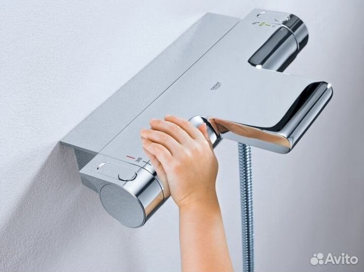 Смеситель для ванны термостат Grohe Grohtherm 2000