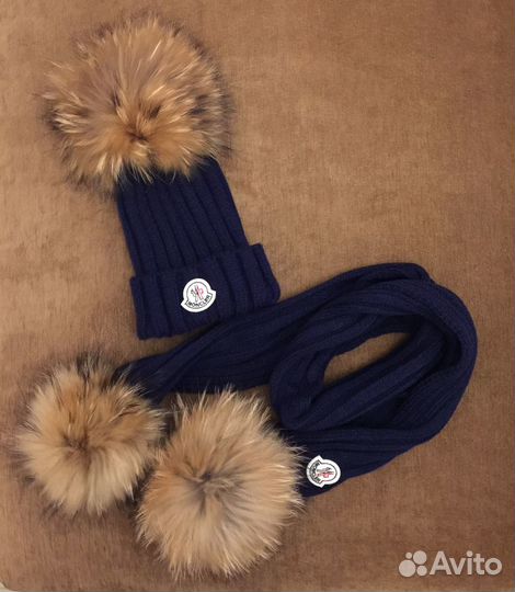 Шапка шарф Moncler