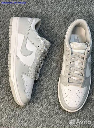 Кроссовки Nike Dunk Low Grey Fog оригинал