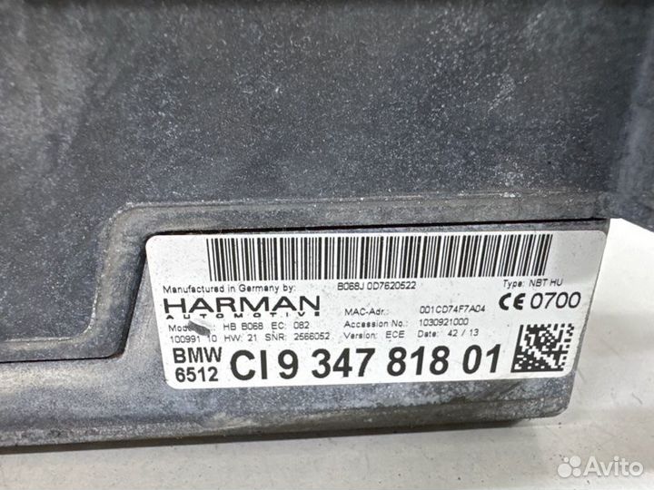 NBT Bmw 5 F10 LCI N20B20B 2014