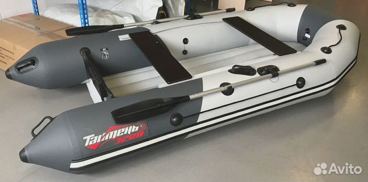 Лодка Таймень NX-3200 нднд; светло-серый-графит