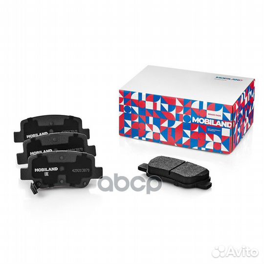 Колодки тормозные дисковые 429203870 mobiland