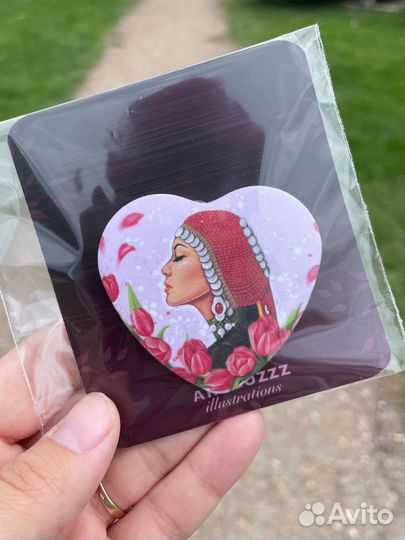 Брошь Башкирка